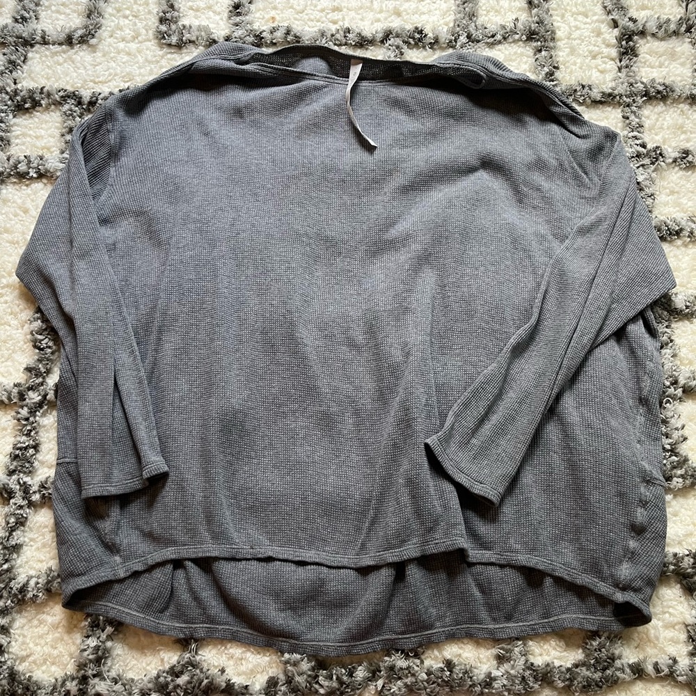 Lululemon Back In Action Waffle Long Sleeve
